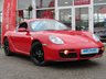 USED 2007 57 PORSCHE CAYMAN 2.7 24V 2d 242 BHP STUNNING, 242 BHP, PORSCHE 2.7 CAYMAN. Finished in GUARDS RED with contrasting BLACK SPORTS HEATED LEATHER SEATS. If you are looking for a sporty and stylish performance coupe without breaking the bank, then we recommend checking this little gem out. Features include SAT NAV, B/TOOTH, CRUISE, HEATED LEATHER and REAR PARK SENSORS just to list a few. This fun car will be supplied to you with a Full Service and 12 months MOT.