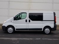 USED 2009 09 VAUXHALL VIVARO 2.0 2900CDTI SWB SHR 1d 90 BHP 6 SPEED  + BLUETOOTH +CLEAN EXAMPLE
