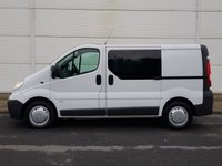 USED 2009 09 VAUXHALL VIVARO 2.0 2900CDTI SWB SHR 1d 90 BHP 6 SPEED  + BLUETOOTH +CLEAN EXAMPLE