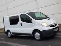 USED 2009 09 VAUXHALL VIVARO 2.0 2900CDTI SWB SHR 1d 90 BHP 6 SPEED  + BLUETOOTH +CLEAN EXAMPLE