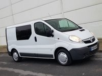 USED 2009 09 VAUXHALL VIVARO 2.0 2900CDTI SWB SHR 1d 90 BHP 6 SPEED  + BLUETOOTH +CLEAN EXAMPLE