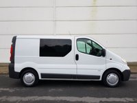 USED 2009 09 VAUXHALL VIVARO 2.0 2900CDTI SWB SHR 1d 90 BHP 6 SPEED  + BLUETOOTH +CLEAN EXAMPLE