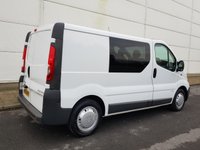 USED 2009 09 VAUXHALL VIVARO 2.0 2900CDTI SWB SHR 1d 90 BHP 6 SPEED  + BLUETOOTH +CLEAN EXAMPLE