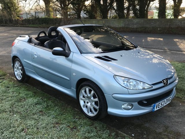 2003 Peugeot 206 Allure Se Coupe Cabriolet 163 1 550
