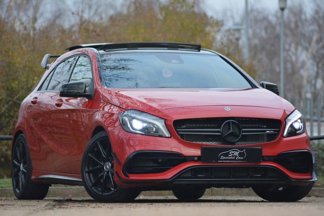 2017 67 Mercedes-Benz A45 2.0 AMG A 45 4MATIC PREMIUM 5d AUTO 375 BHP