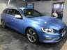USED 2015 65 VOLVO V60 2.0 D4 R-DESIGN NAV 5d 178 BHP Only £20 a year road tax : Bluetooth : Satellite Navigation : DAB Radio : Wi-Fi : Rear parking sensors : R-Design contrasting leather upholstery + steering wheel : Full Volvo service history
