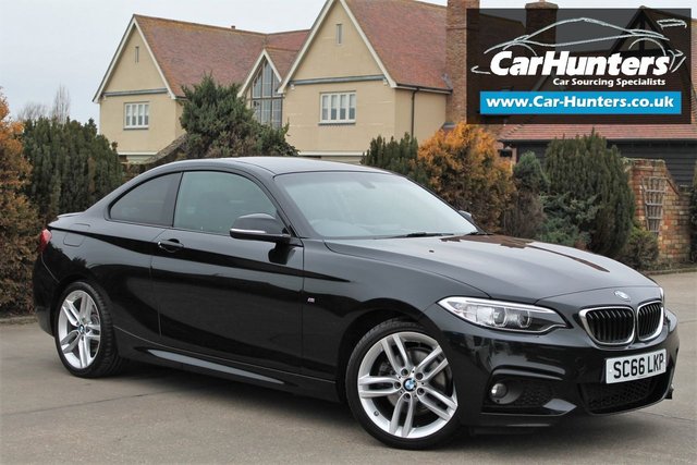 2016 66 BMW 2 SERIES 2.0 220D M SPORT 2d AUTO 188 BHP