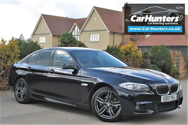 2013 13 BMW 5 SERIES 2.0 520D M SPORT 4d AUTO 181 BHP