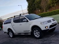USED 2012 62 MITSUBISHI L200 2.5 DI-D 4X4 WARRIOR LB DCB 1d 175 BHP ROOF BARS ** NO VAT ** NO VAT **