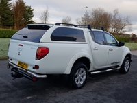 USED 2012 62 MITSUBISHI L200 2.5 DI-D 4X4 WARRIOR LB DCB 1d 175 BHP ROOF BARS ** NO VAT ** NO VAT **
