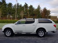 USED 2012 62 MITSUBISHI L200 2.5 DI-D 4X4 WARRIOR LB DCB 1d 175 BHP ROOF BARS ** NO VAT ** NO VAT **