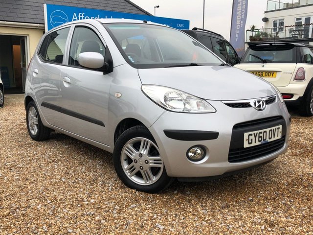 2011 60 Hyundai I10 1.2 COMFORT 5d AUTO 77 BHP