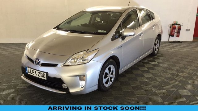 2014 64 Toyota Prius 1.8 T3 VVT-I 5d AUTO 99 BHP