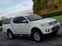 USED 2014 14 MITSUBISHI L200 2.5 DI-D 4X4 BARBARIAN LB DCB 1d 175 BHP NO VAT ** HEATED SEATS + LOW MILES