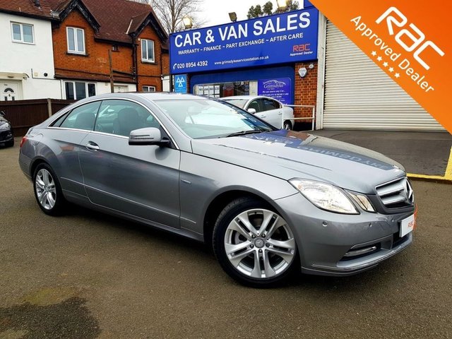 2012 12 Mercedes-Benz E Class 1.8 E250 CGI BLUEEFFICIENCY S/S SE 2d AUTO 204 BHP