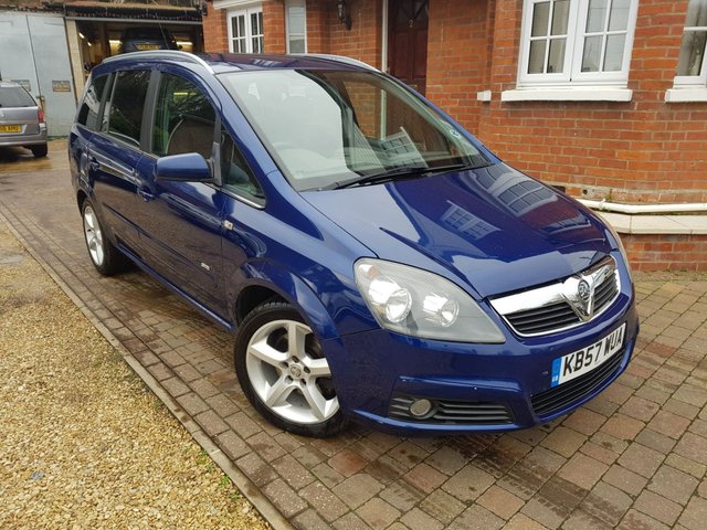 2007 57 Vauxhall Zafira 1.9 SRI CDTI 8V 5d AUTO 120 BHP