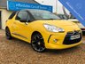 USED 2012 62 CITROEN DS3 1.6 DSTYLE PLUS 3d 120 BHP Low Mileage in Bright Yellow with Alloys