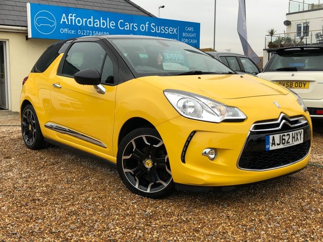 2012 62 Citroen DS3 1.6 DSTYLE PLUS 3d 120 BHP