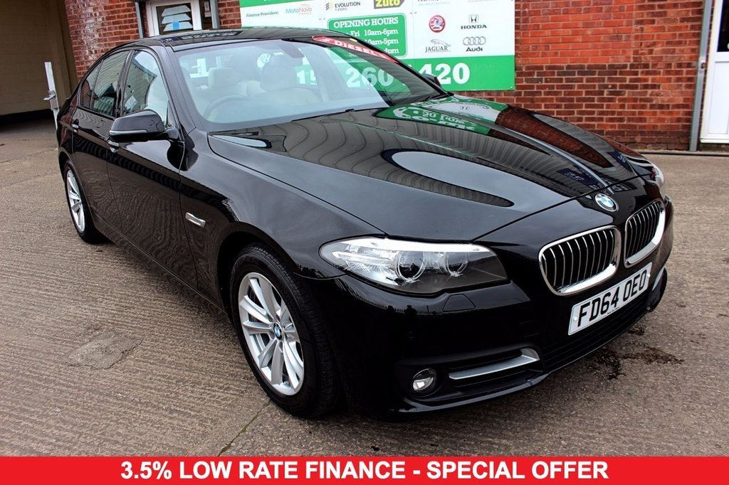 2014 64 BMW 5 SERIES 2.0 520D SE 4d AUTO 188 BHP