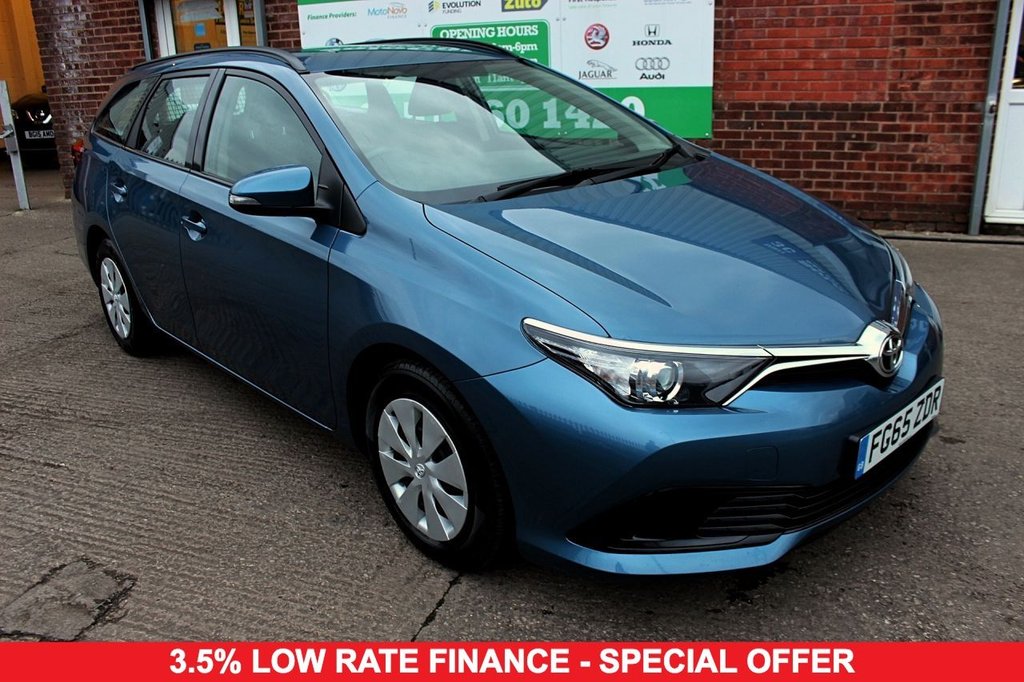 2015 65 TOYOTA AURIS 1.4 D-4D ACTIVE TOURING SPORTS 5d 89 BHP