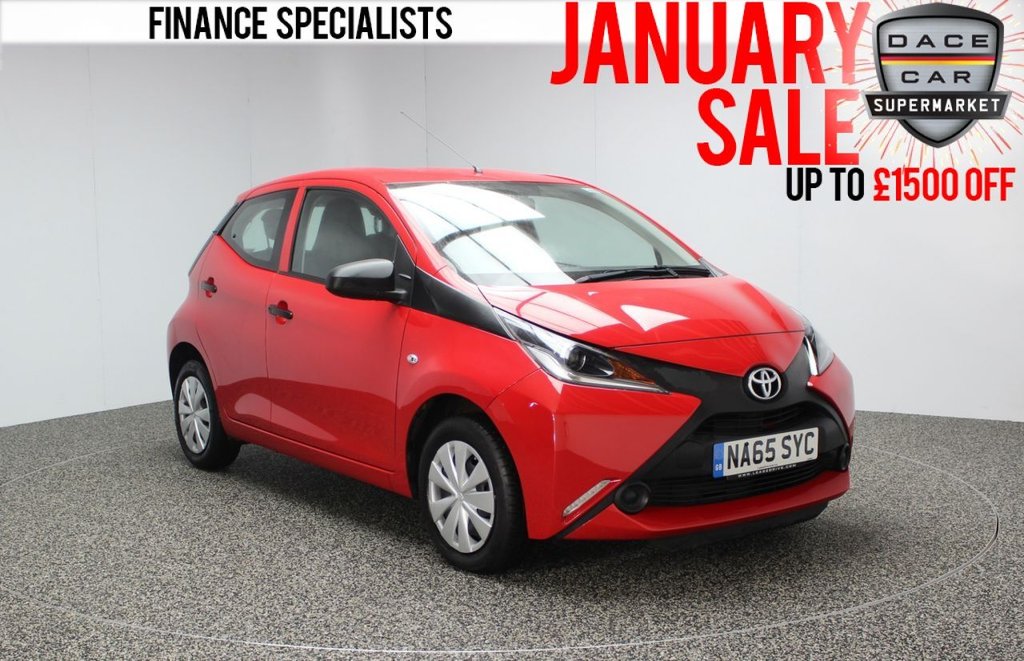 View our TOYOTA AYGO