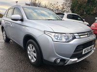 USED 2016 16 MITSUBISHI OUTLANDER 2.2 DI-D GX 2 5d 147 BHP (5 Seater) Very Good Condition