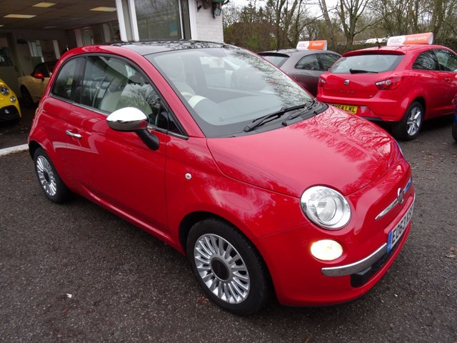 2013 63 Fiat 500 1.2 LOUNGE 3d 69 BHP