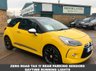 USED 2014 64 CITROEN DS3 1.6 BLUEHDI DSPORT PLUS 3 DOOR SPORT YELLOW 120 BHP FREE ROAD TAX !!! STUNNING DS3 FULL LEATHER AIR CON BLUETOOTH ALLOYS PRIVACY GLASS 78.5 MPG £0 RFL