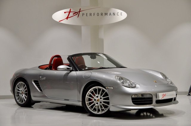 2008 08 Porsche Boxster 3.4 RS60 SPYDER 2d 303 BHP HUGE SPEC + RED INTERIOR