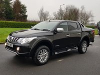 USED 2015 65 MITSUBISHI L200 2.4 DI-D 4X4 WARRIOR DCB 1d 178 BHP FULL LEATHER + SAT NAV ** NO VAT **