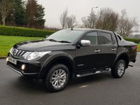 USED 2015 65 MITSUBISHI L200 2.4 DI-D 4X4 WARRIOR DCB 1d 178 BHP FULL LEATHER + SAT NAV ** NO VAT **