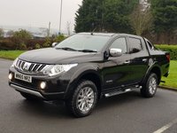 USED 2015 65 MITSUBISHI L200 2.4 DI-D 4X4 WARRIOR DCB 1d 178 BHP FULL LEATHER + SAT NAV ** NO VAT **