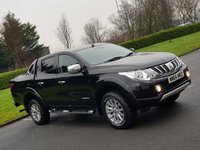 USED 2015 65 MITSUBISHI L200 2.4 DI-D 4X4 WARRIOR DCB 1d 178 BHP FULL LEATHER + SAT NAV ** NO VAT **