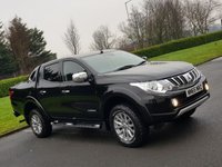 USED 2015 65 MITSUBISHI L200 2.4 DI-D 4X4 WARRIOR DCB 1d 178 BHP FULL LEATHER + SAT NAV ** NO VAT **