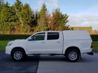USED 2014 64 TOYOTA HI-LUX 3.0 INVINCIBLE 4X4 D-4D DCB 1d AUTO 169 BHP LEATHER+SAT NAV+R CAMERA+TOWBAR