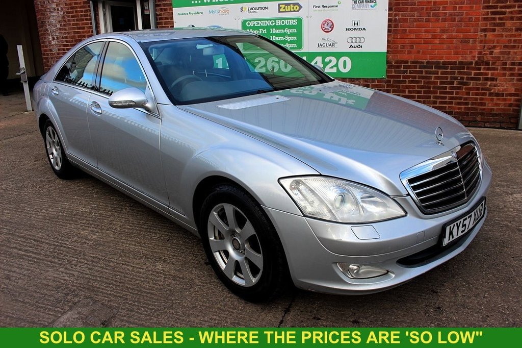 2007 57 MERCEDES-BENZ S CLASS 3.0 S320 CDI 4d 231 BHP