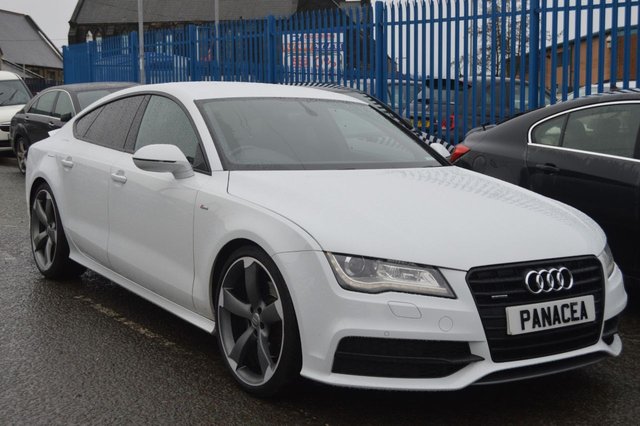 2013 Audi A7 3.0 TDI QUATTRO S LINE BLACK EDITION 5d AUTO 242 BHP