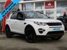 USED 2017 67 LAND ROVER DISCOVERY SPORT 2.0 TD4 HSE BLACK 5d AUTO 180 BHP STUNNING, SPECIAL EDITION, PANORAMIC ROOF, LAND ROVER DISCOVERY SPORT BLACK EDITION 2.0 TD4 HSE 180 BHP. Finished in FUJI WHITE with contrasting Black HEATED LEATHER SEATS. This Discovery Sport is practical, incredible off road and a comfy SUV that has 7 Seats that will swallow your family and luggage. FEATURES include Panoramic Glass Roof, Electric Rear Boot, Heated Leather, Sat Nav, Reversing Camera, Park sensors and much more. Dealer serviced and still under Land Rover Warranty.