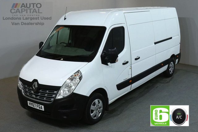 2017 67 RENAULT MASTER 2.3 LM35 BUSINESS PLUS DCI 130 BHP AIR CON LWB EURO 6