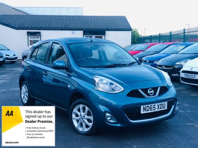 2016 65 Nissan Micra 1.2 ACENTA 5d 79 BHP