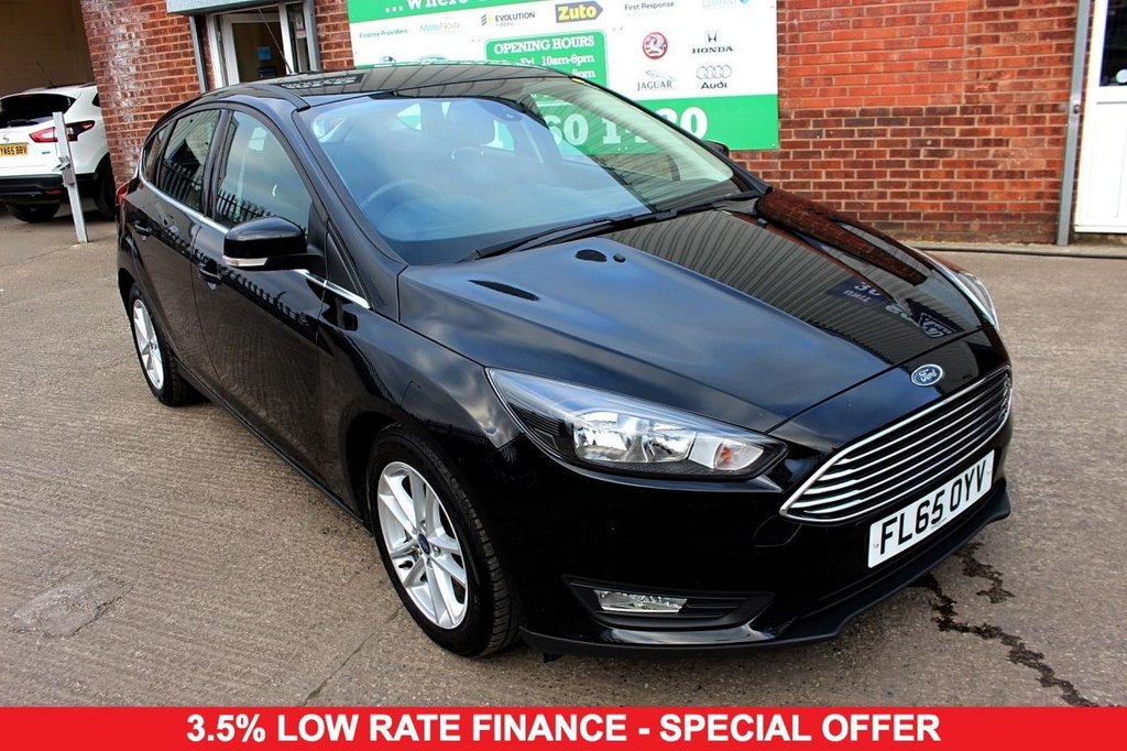 2015 65 FORD FOCUS 1.5 ZETEC TDCI 5d 118 BHP
