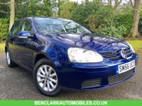 USED 2006 56 VOLKSWAGEN GOLF 1.6 MATCH FSI 5d 114 BHP DR OWNER FROM NEW+RETIRED OWNER//ONLY 59,600 MILE FULL VW SERVING  ''GREAT CONDITION FOR THE YEAR ///1 DOCTOR AND 1 RETIRED OWNERS FROM NEW''