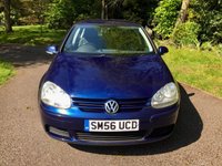 USED 2006 56 VOLKSWAGEN GOLF 1.6 MATCH FSI 5d 114 BHP DR OWNER FROM NEW+RETIRED OWNER//ONLY 59,600 MILE FULL VW SERVING  ''GREAT CONDITION FOR THE YEAR ///1 DOCTOR AND 1 RETIRED OWNERS FROM NEW''