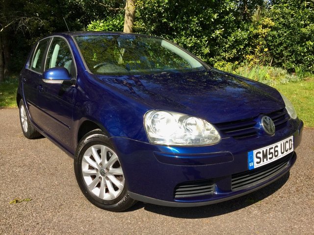 2006 56 Volkswagen Golf 1.6 MATCH FSI 5d 114 BHP DR OWNER FROM NEW+RETIRED OWNER//ONLY 59,600 MILE FULL VW SERVING 