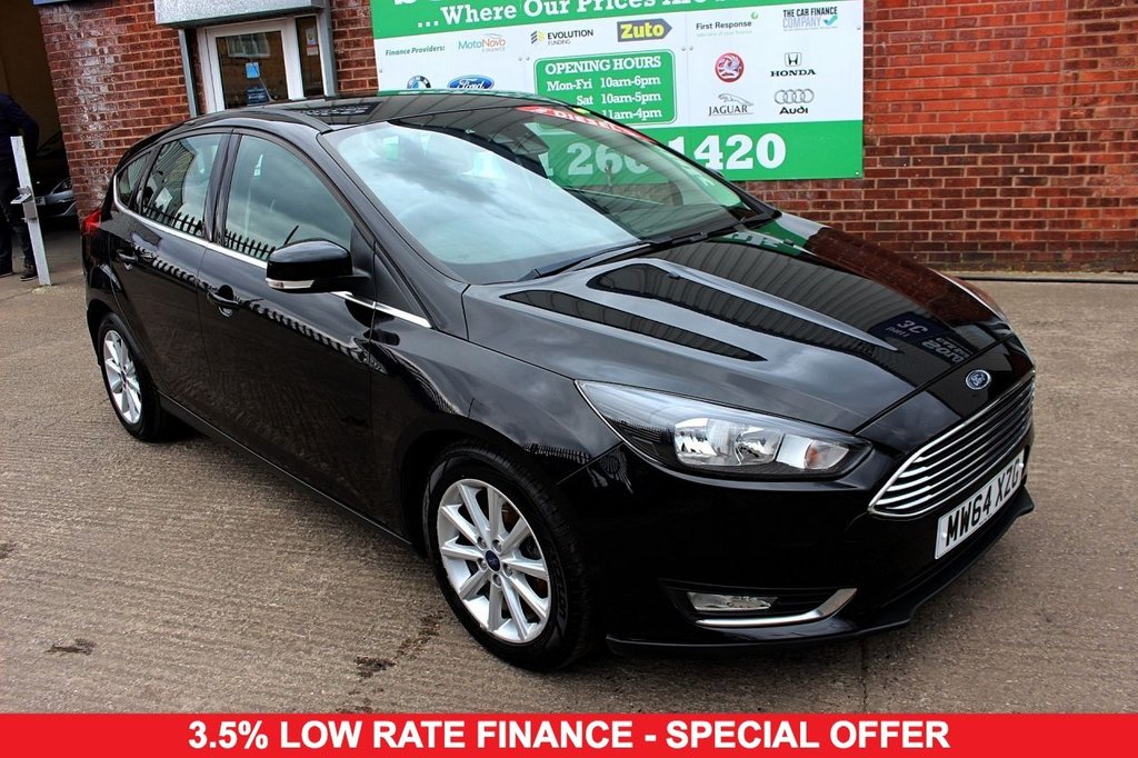 2014 64 FORD FOCUS 1.5 TITANIUM TDCI 5d 118 BHP