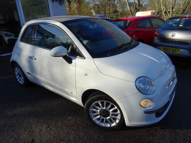 2010 10 Fiat 500 1.4 CONVERTIBLE LOUNGE DUALOGIC 3d AUTOMATIC 99 BHP