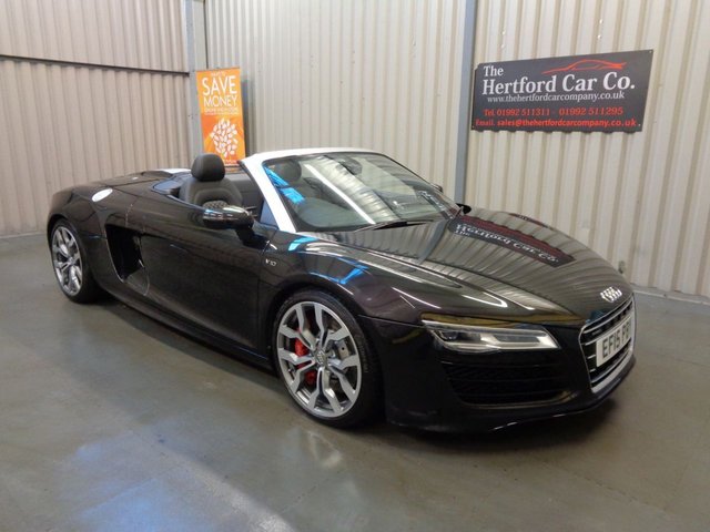 2015 15 Audi R8 5.2 SPYDER V10 QUATTRO 2d AUTO 518 BHP