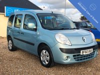 USED 2010 60 RENAULT KANGOO 1.6 EXPRESSION 5d AUTOMATIC Low Mileage, Automatic with great History