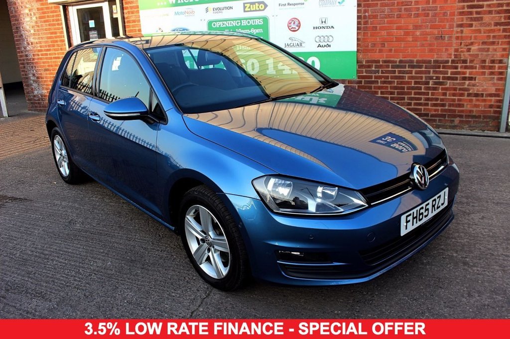 2015 65 VOLKSWAGEN GOLF 1.6 MATCH TDI BLUEMOTION TECHNOLOGY 5d 109 BHP