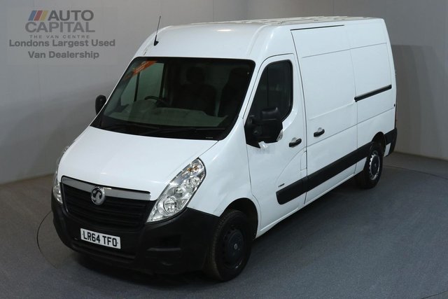 2014 64 VAUXHALL MOVANO 2.3 F3500 L2H2 MWB 123 BHP AIR CON